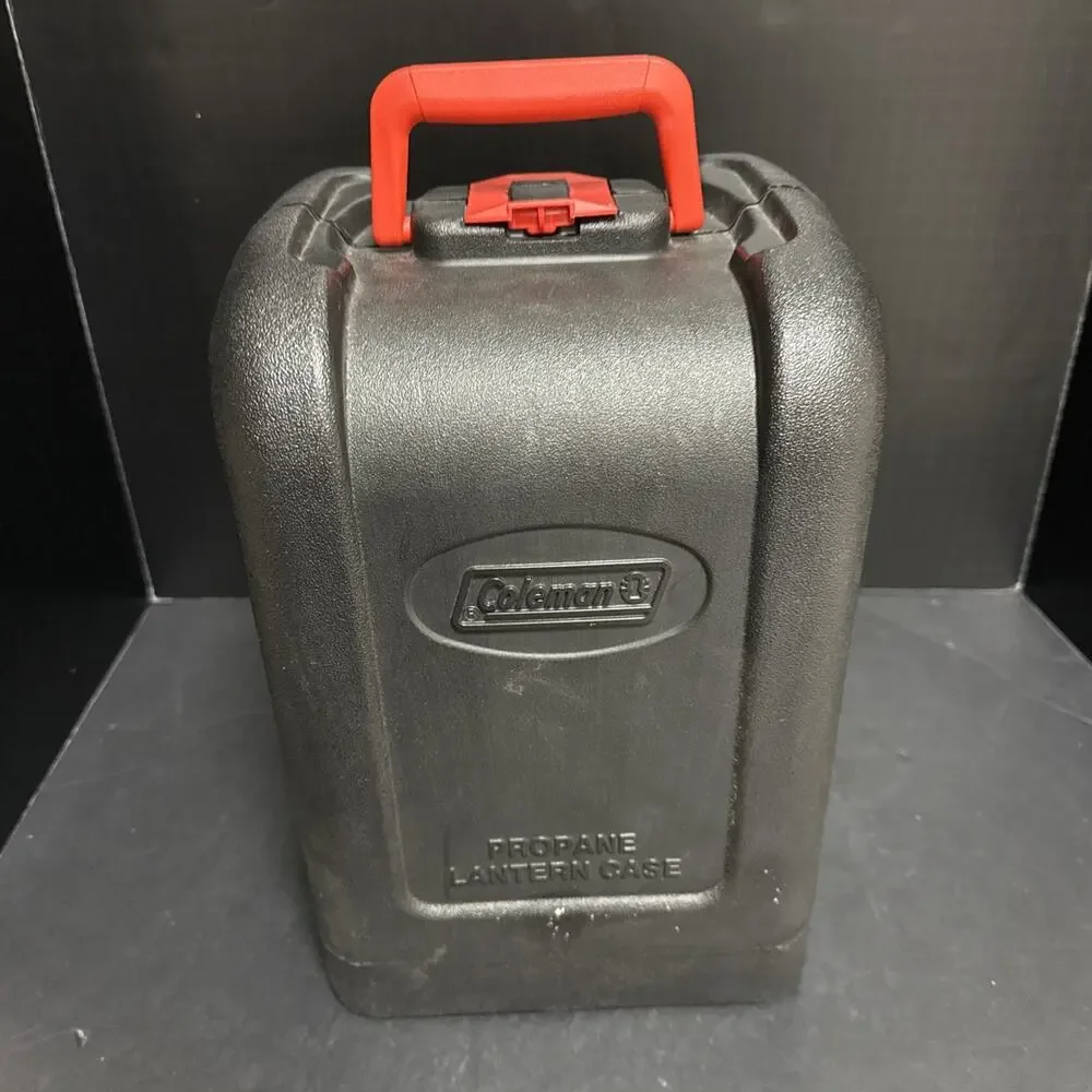 Coleman Propane Lantern One Mantle Lantern 5150 With Plastic Case Tested No Tank